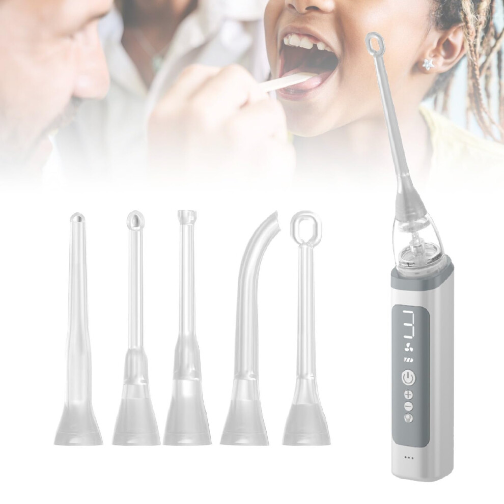 Electric Tonsil Stone Remover Vacuum Pump for Painless Tonsillolith Extraction - Complete Oral Hygiene Kit 009