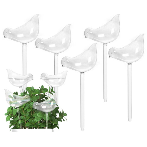 Self-Watering Ball Bird Shape Watering Globes Drippers-5pcs 2