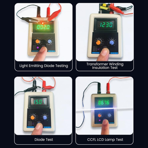 Voltage IGBT MOSFET Transistor Diode Tester with LED Indicator DC 503700V 1