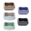Flexible Tissue Storage Dispenser Wall Mount-Dark Grey 2