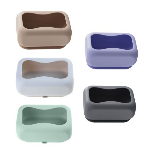 Tissue Box for Bathroom Kitchen Wall Mounted Napkin-Cyan 1