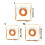 Pet Recovery Cone Collar Toast Shaped Adjustable Recovery-S 4