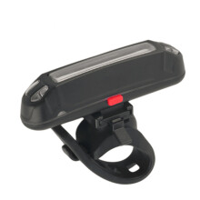 701230 500mAh USB luz trasera para bicicleta roja 80x18x20mm