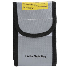 Medical Protective Sleeve Fireproof Battery Storage Bag Flame Retardant Water Resistant Material For Batteries And Sensitive Documents