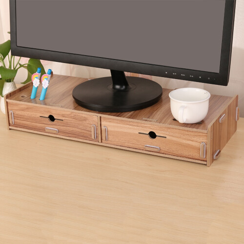 Elevate Your Workspace With Our Computer Screen Riser Stand, Perfect For Enhancing Office Desk Organization 2
