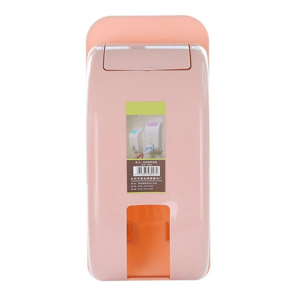 Reusable Garbage Bag Holder, Pp Material Storage Solution Offers A Stylish Wall Mount Trash Bag Dispenser For Your Home 9009791934731