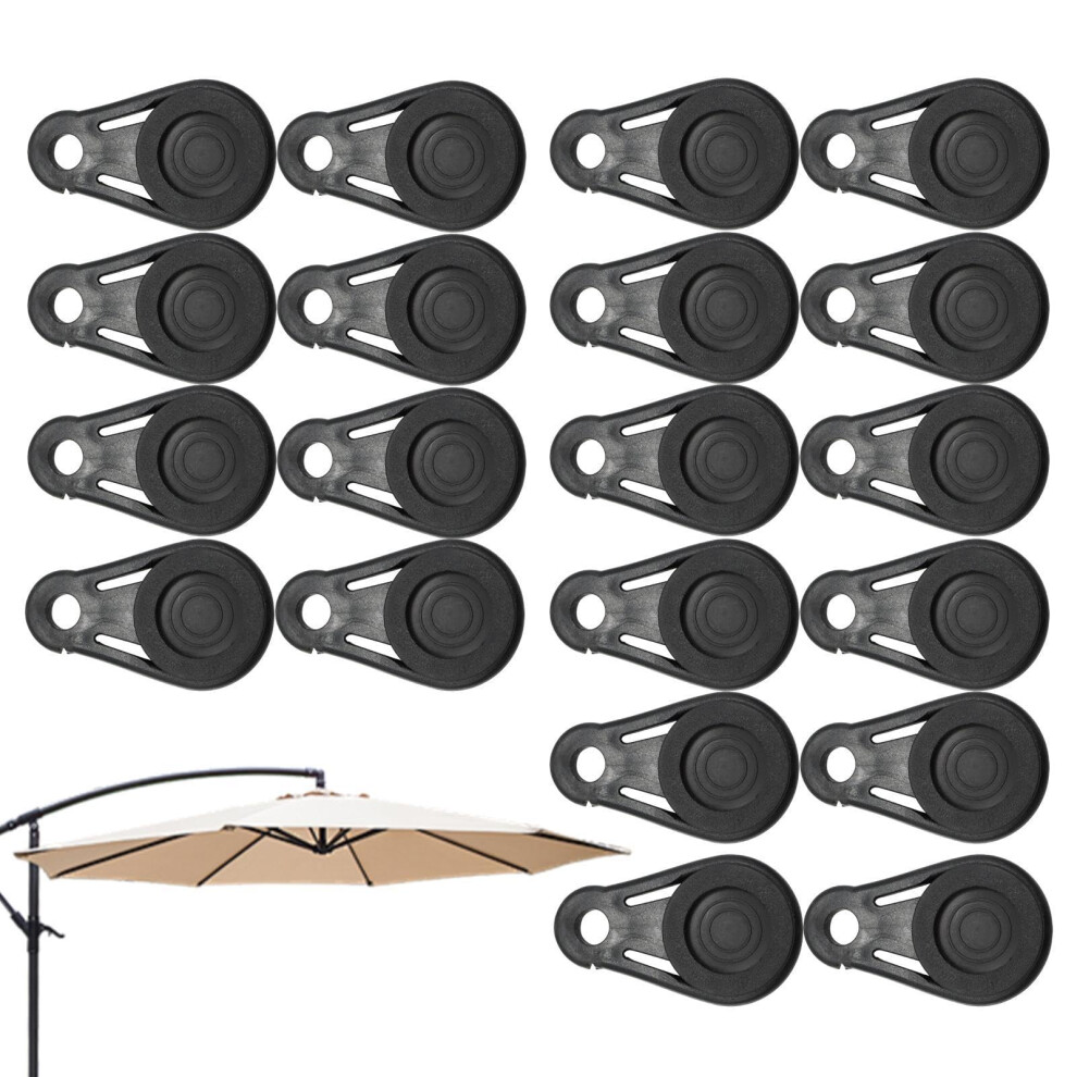 Heavy Duty Tarp Clips 20 Pack With Secure Lock Grip, Reusable Canopy Clips For Tarps And Awnings 9426802362206