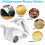 Râpe à fromage à lames en acier inoxydable durable, construction robuste pour une utilisation intensive, design compact pour un gain de place, 4