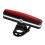 Luce per bicicletta USB ricaricabile 500mAh in plastica 1
