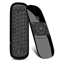 Alsidig mediehub, trådløst tastatur med touch-kontrolpanel, design med anti-lost-funktion, beskytter din fjernbetjening, 6-akset
