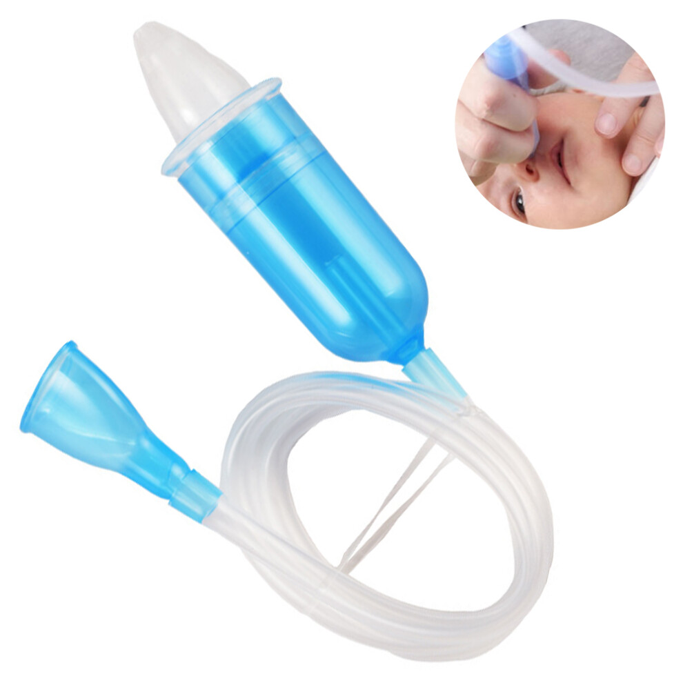 Nose Sucker For Infants, Silicone Soft Tube With U Shaped Design, Quiet Baby Nasal Aspirator, Reusable Nose Cleaner, No Secretion Backflow, Portable