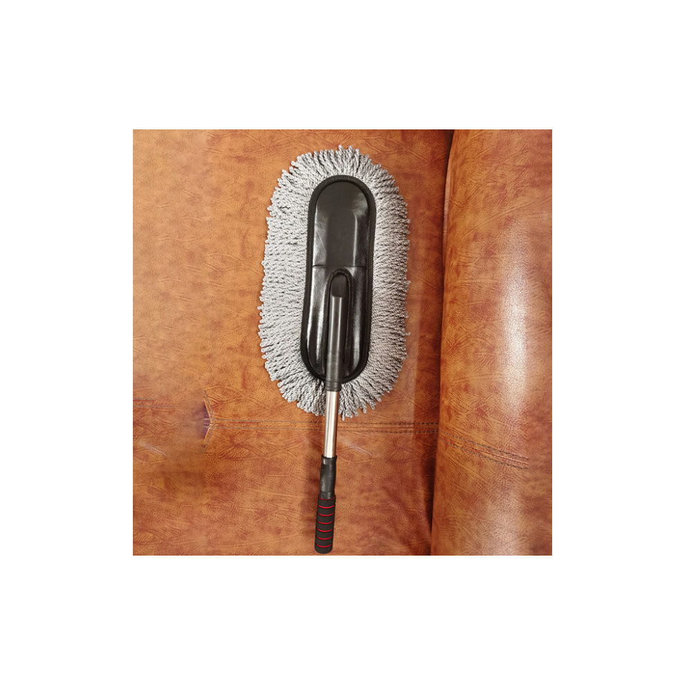 Microfiber Car Duster, Multipurpose Extendable Handle For Interior & Exterior Auto Detailing, Reusable, Anti-Scratch, Easy To Use, 9004841535043