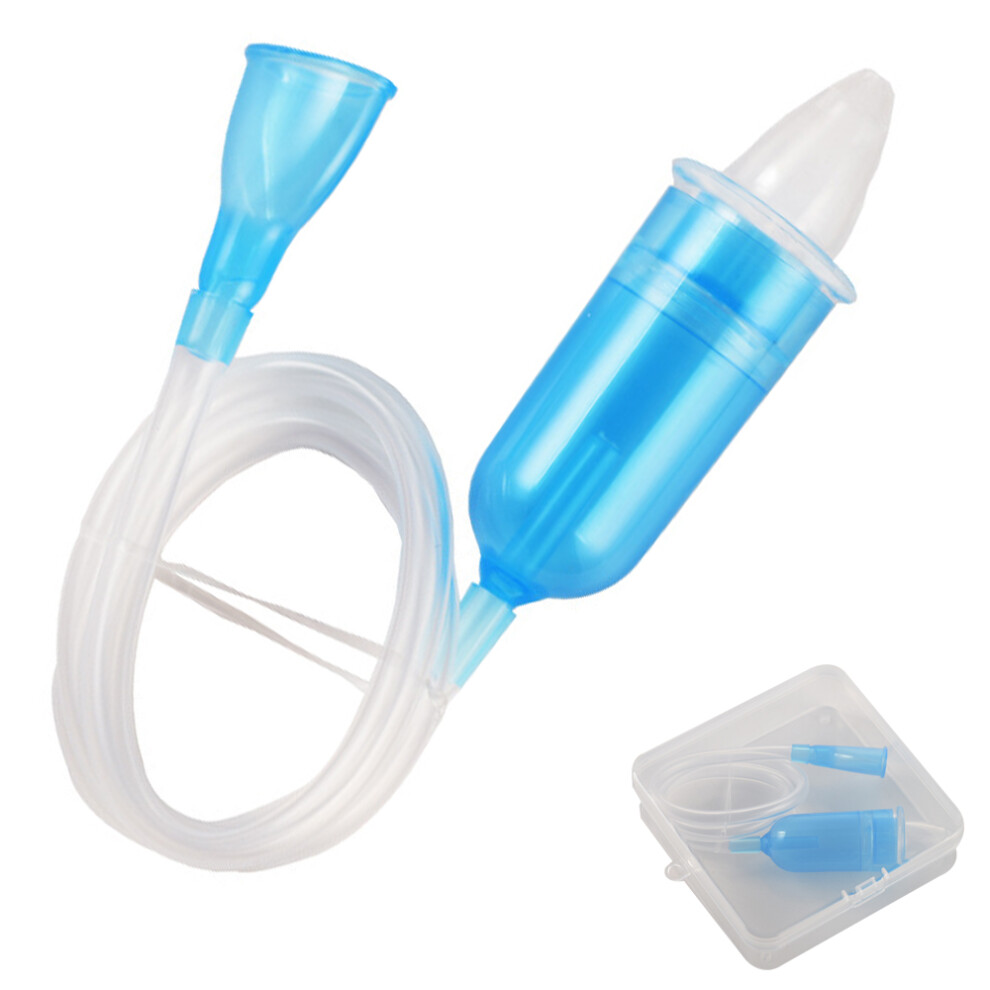 Soft Silicone Nose Suction Tool, Anti Reflux Design For Safe Nasal Clearance, Reusable Filters Offer Economical Usage, Washable Design Ensures