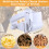 Râpage sans effort, construction durable pour une utilisation intensive, râpe à fromage rotative, idéale pour râper les fromages à pâte dure, 2