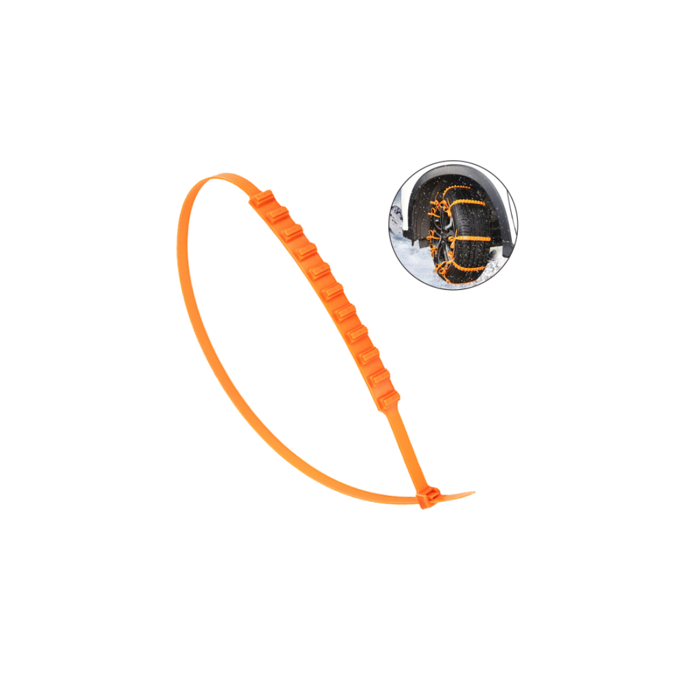 Emergency Anti-Skid Mud Snow Survival Traction, Universal Snow Tire Chain For Winter Driving, Multi-Function Car Tire Chains Security Chains 9405630113259