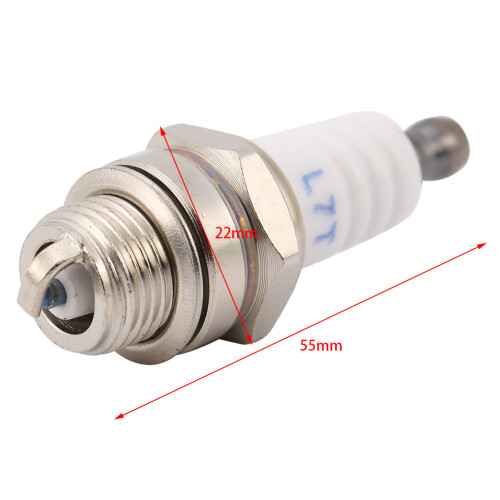 Heavy-Duty Copper Core Spark Plug, Compatible With Models For Small Engine Use, Solid Steel Build Ensures Durability And Conductivity, Pre-Gapped For 1