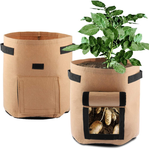 Green Thumb's Delight, Αναπνέουσες τσάντες καλλιέργειας από μη υφασμένο ύφασμα, σακουλάκια