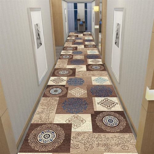 Carpet Runner Hallway, NonSlip, Long, Washable (A, 80 * 300CM)