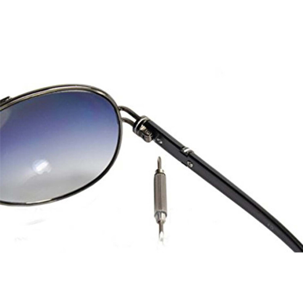 Precision Eyeglass Repair Kit, Multi-Tool For Home Sunglasses, Cellphone Watch Repair, Stainless Steel Keychain Screwdriver Tool 9405630116656