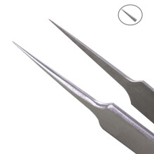 Corrosiebestendige pincet, ergonomische grip voor langdurig gebruik, lang formaat en vlijmscherpe punten zorgen ervoor dat delicate voorwerpen zoals