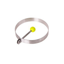 Professional Chef Quality Breakfast Mold Tool, Nonstick Stainless Steel Egg Rings With Silicone Handle, Ideal For Cooking Perfect Looking Eggs And