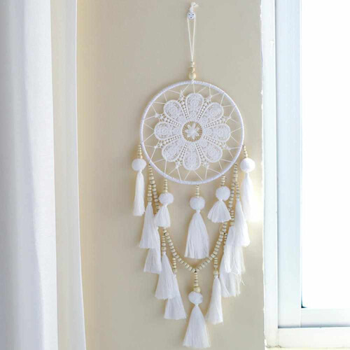 Ονειροπαγίδες μακραμέ σε σχήμα boho, χειροποίητες με αγάπη, μοναδικός σχεδιασμός 2
