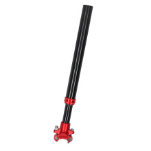 Shock Absorbing Seatpost, CNC Machining with Easy to Install Features and Spring Coil Suspension, Adjustable Seatpost Constructed from Aluminum Alloy