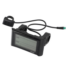 Wyświetlacz baterii do skutera elektrycznego, wodoodporny wyświetlacz, wiele przydatnych danych, szeroki zakres zastosowań, panel LCD do roweru