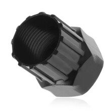 Láncfeszítő és rögzítőgyűrű szerszám kerékpár kazettához, tartósságot biztosít a szénacél anyag, Shimano HG kompatibilis,