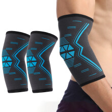 Linderung bei Tennisarm, Kompressionsbandage für verbesserte Beweglichkeit des Ellbogens, hochwertiges, atmungsaktives und elastisches Material,