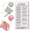Knitting Stitching Gauge Checker Plastic Grids Measuring-1 pack 4