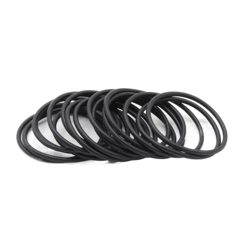 Gasket Washer 10Pcs Cs 2.5Mm Od 6180Mm, Nbr, Black Oring, Nitrile Rubber 9412369266712