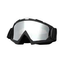 Motorcycle and Ski Goggles Wide Vision  Transparency Lens Adjustable Strap for Off Road Riding