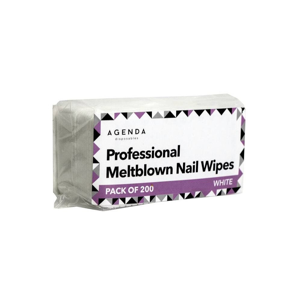 Agenda Professional Meltblown Nail Wipes White (200)