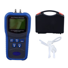Digital Pressure Gauge with Multiple Unit Switching and 330 Rotation Display, High Precision Manometer Featuring Reusable Design and DOT Approved