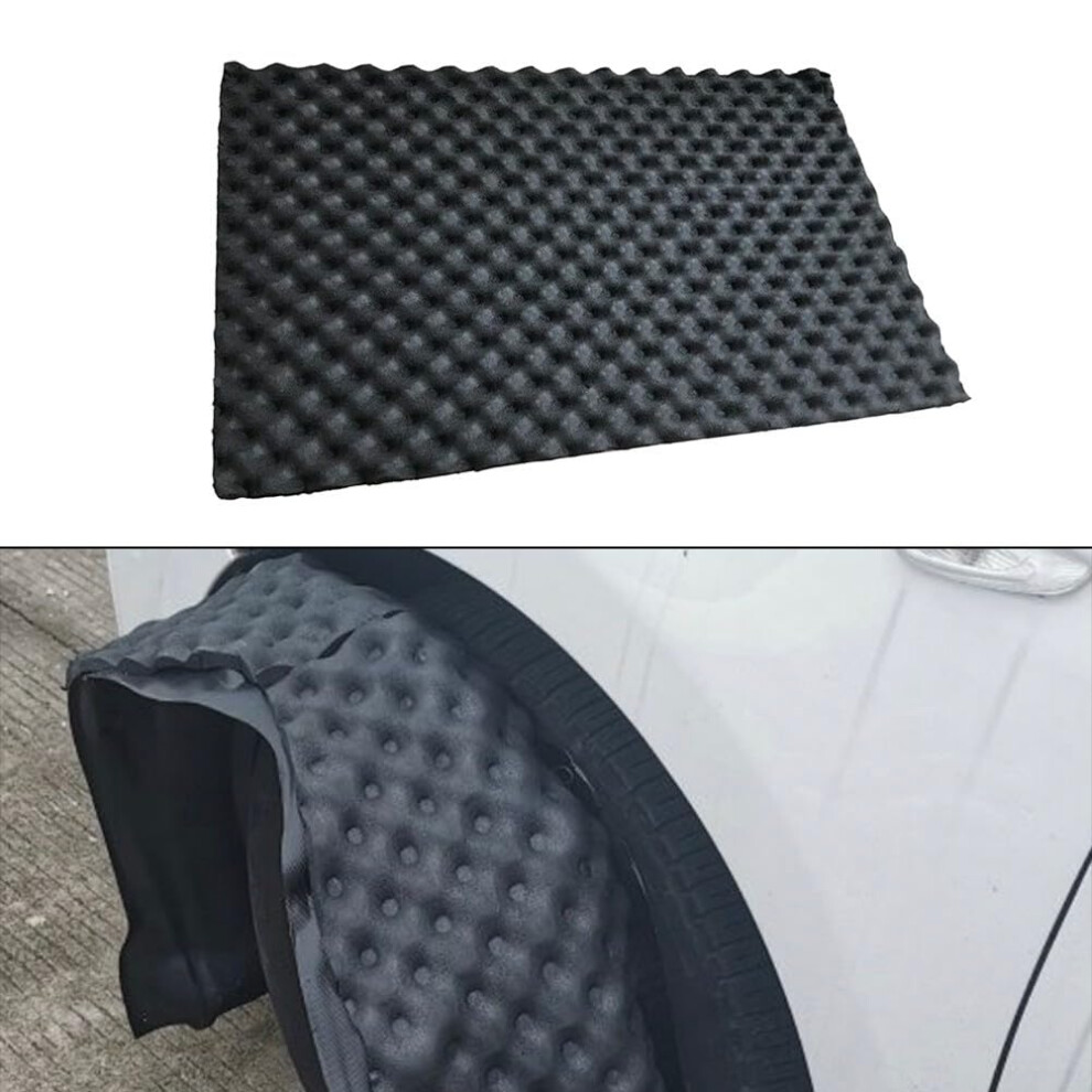 Density Car Soundproofing Foam With Thermal Insulation And Waterproof Noise Reduction 25X80cm 9189345106347