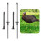 Portable Folding Turkey Stake Outdoor Decoy Tool Durable 2