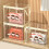 Durable Foldable Waterproof Storage Box With-Yellow love dog 7