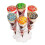 Premium 6 Slot Spice Bottle Stand Circular Design Durable 5