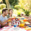 Premium 6 Slot Spice Bottle Stand Circular Design Durable 2