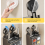 Strong Suction Cup Wall Mounted Kitchen Organizer-4 squares 5