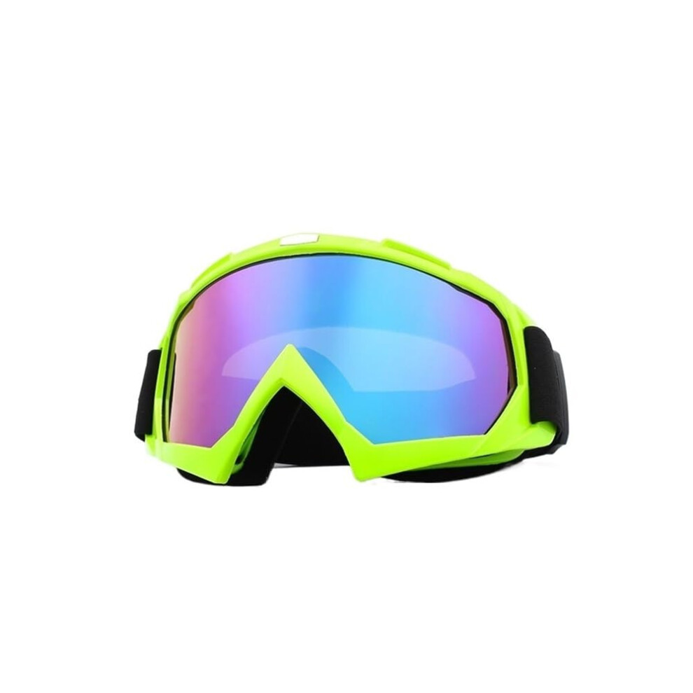 Motorcycle Goggles Antifog Uv Protection Shatterproof Lens For Ski Snowboard Motocross 9189345106408