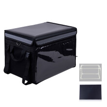 Delivery insulated box equipment in black-M