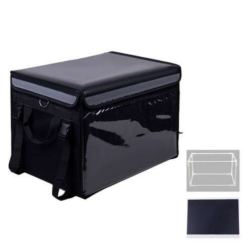 Delivery insulated box equipment in black-M