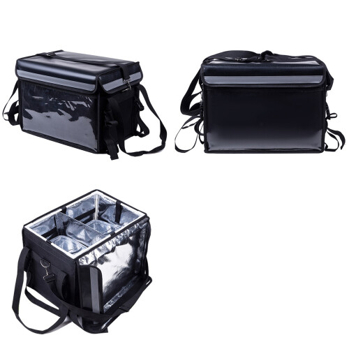 Delivery insulated box equipment in black-M 2
