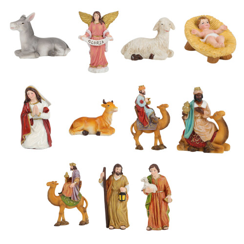 Kerststalbeeldjes, kerstfiguur ornament kerststal standbeeld