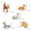 Kerststalbeeldjes, kerstfiguur ornament kerststal standbeeld 3