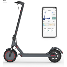 AOVOPRO 500W Electric Scooter Top Speed: 21.75 mph Range: 21.75 miles 10-inch Tyres Shock-Absorbing Smart Folding Scooter