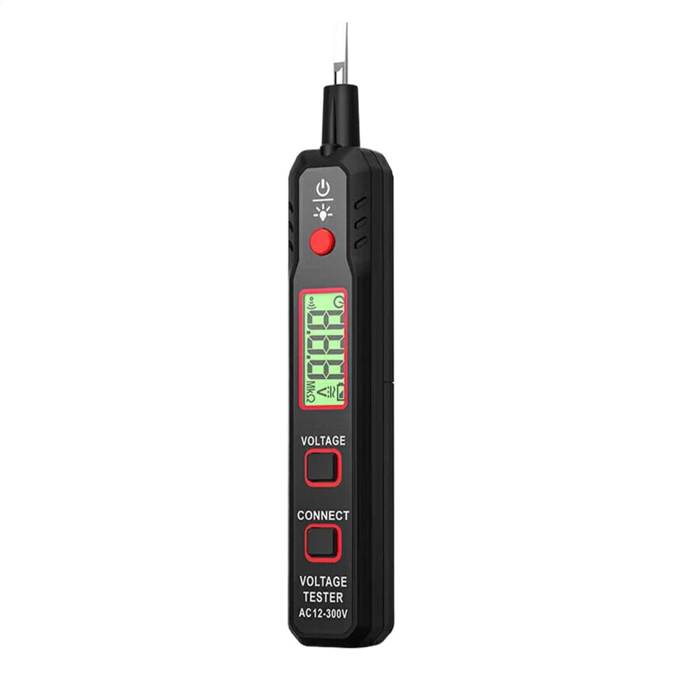 Voltage Tester Pen Non Contact Ac Dc Detector With Led Light And Smart Circuit Detection 9412369267344