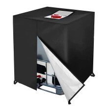 IBC Tank Cover 1000L Waterproof Outdoor AntiUV Sun Shield Dust Snow Resistant with Drawstring